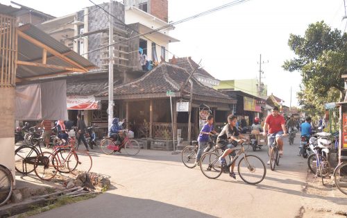 tips menyewa sepeda di kampung inggris pare