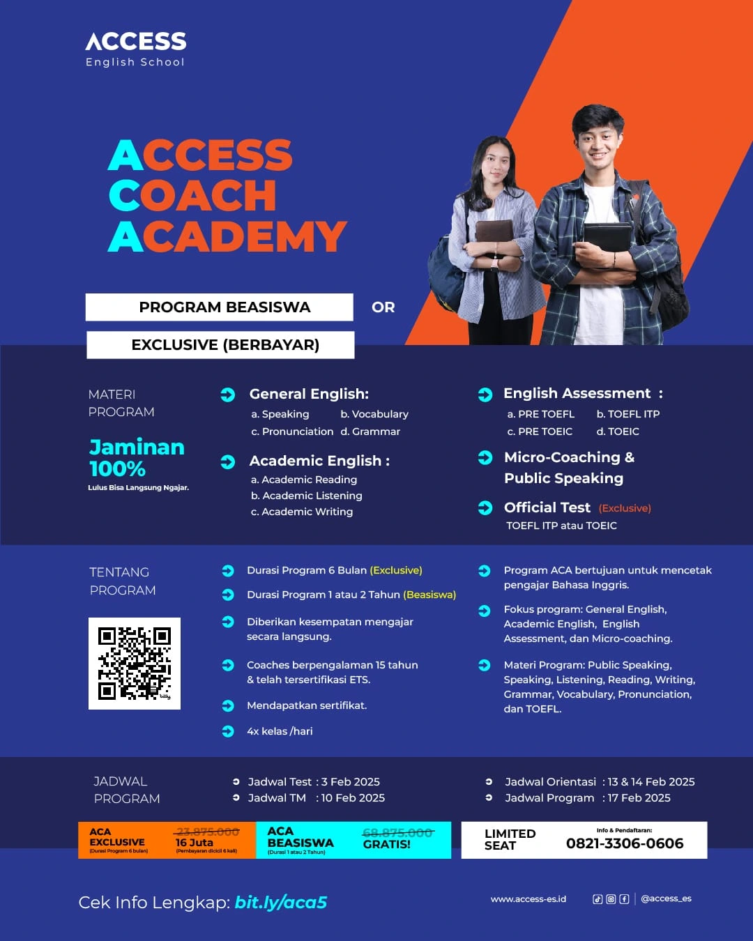 Beasiswa Kampung Inggris ACCESS English School