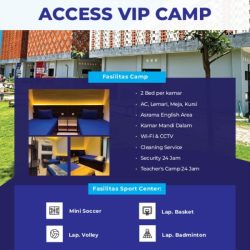 Program belajar bahasa Inggris Intensif di ACCESS Kampung Inggris dengan suasana yang Super Nyaman dan dijamin bikin kamu semakin betah.