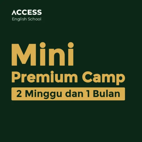 Asrama Kampung Inggris Premium Camp Mini 3 kelas sehari ACCESS Kampung Inggris