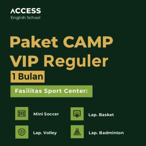 Program belajar bahasa Inggris Intensif di ACCESS Kampung Inggris dengan suasana yang Super Nyaman dan dijamin bikin kamu semakin betah.